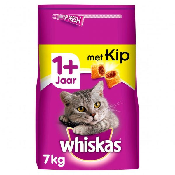 Whiskas Droog Adult Kip 7 kg