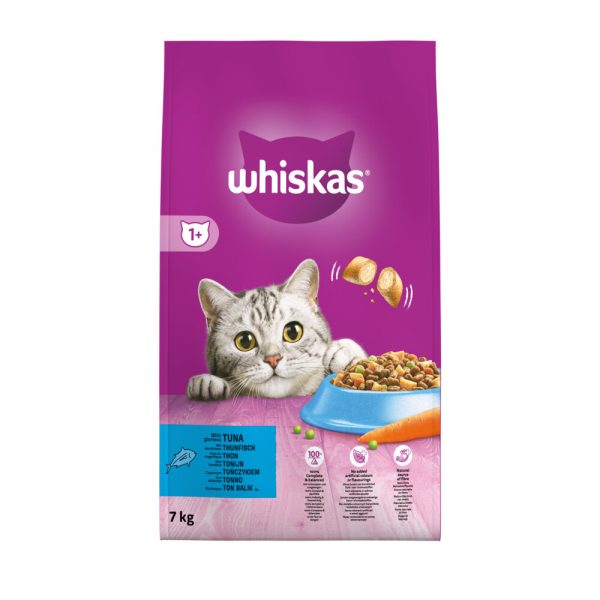 Whiskas Droog Adult Tonijn 7 kg