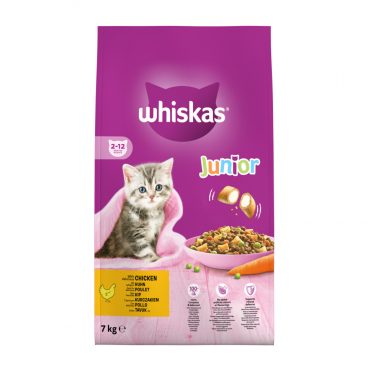 Whiskas Droog Junior Kip 7 kg