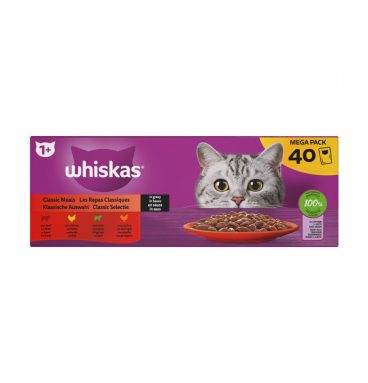 Whiskas Pouch Adult Classic Selectie in Saus 40 x 85 gr