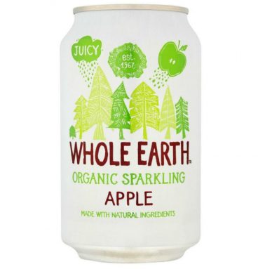 6x Whole Earth Sparkling Appel Bio 330 ml