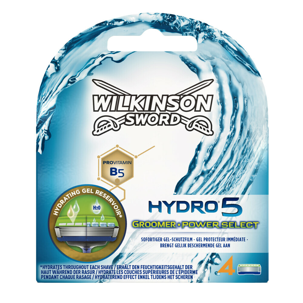 10x Wilkinson Men Scheermesjes Hydro 5 Power 4 stuks