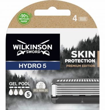 10x Wilkinson Scheermesjes Hydro 5 Blades Skin Protection Premium Edition 4 stuks