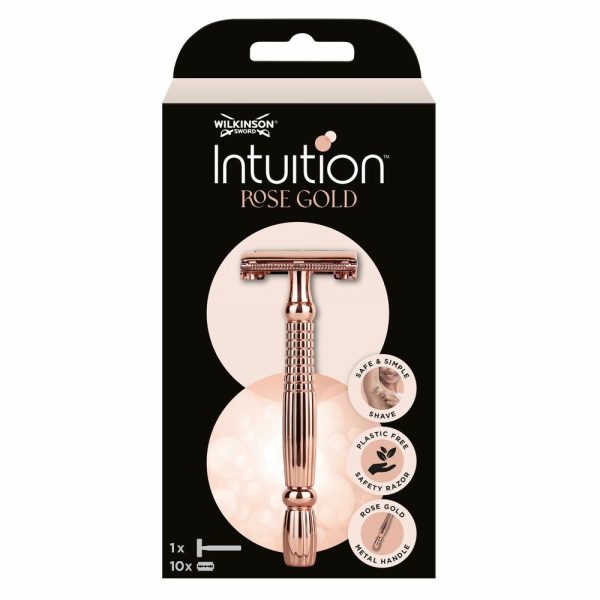 Wilkinson Woman Intuition Safety Razor Rose Gold 1 + 10