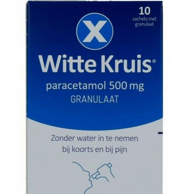 Witte Kruis Paracetamol Granulaat 10 sachets