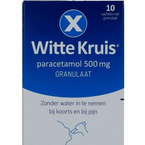 Witte Kruis Paracetamol Granulaat 10 sachets