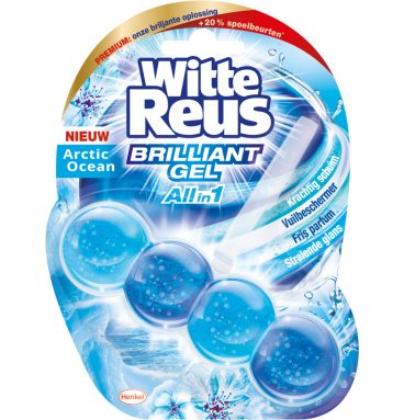 11x Witte Reus Toiletblok Brilliant Gel Arctic Ocean