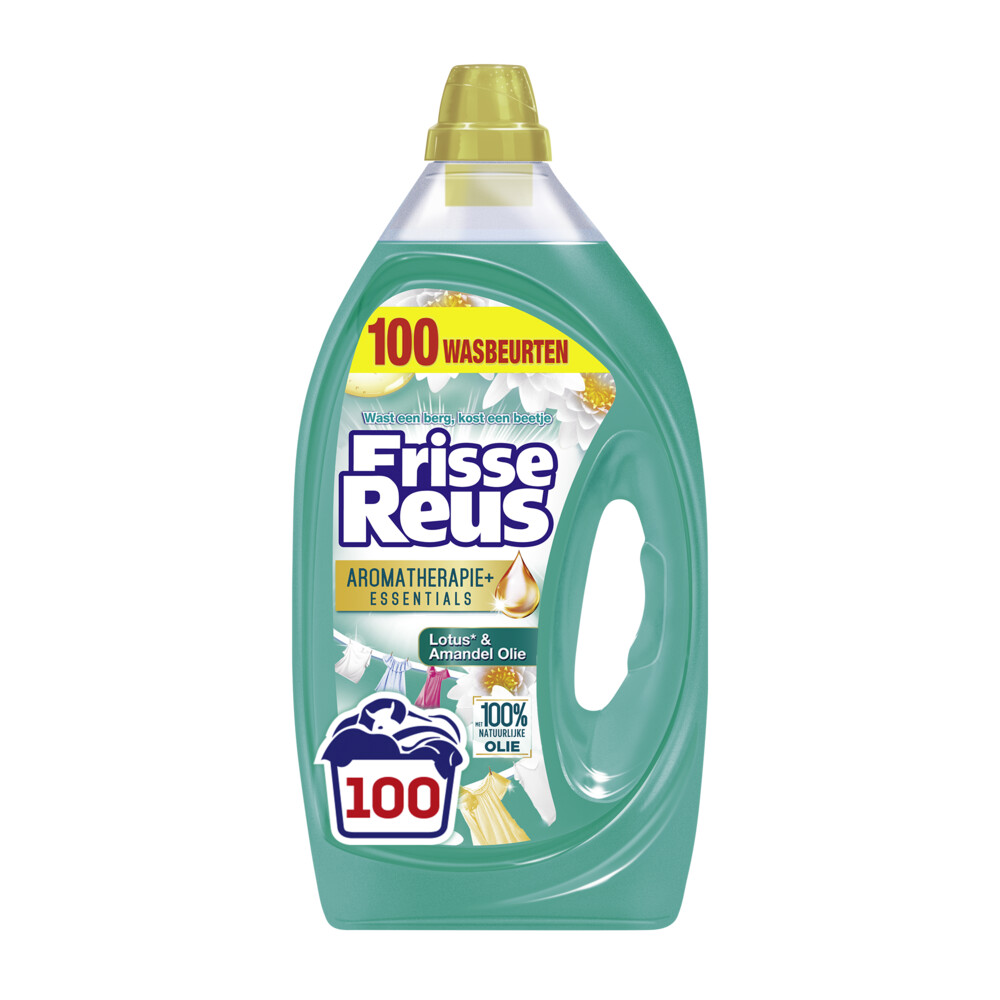 Witte Reus Vloeibaar Wasmiddel Frisse Reus Lotus Amandel Gel 5 liter