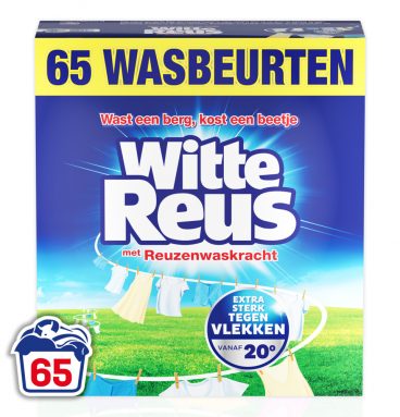 Witte Reus Wasmiddel Poeder 65 Wasbeurten 3