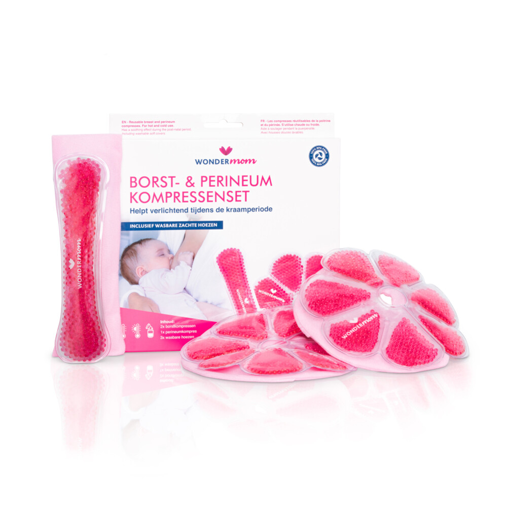 Wondermom Borst- en Perineum kompressenset