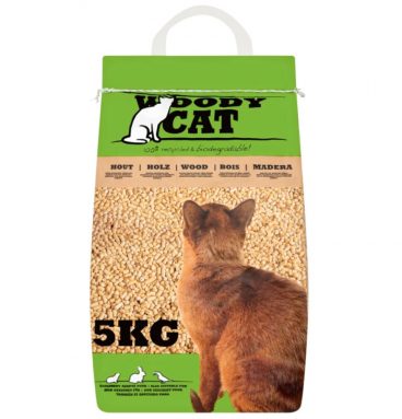 Woody Cat Houtkorrel 5 kg