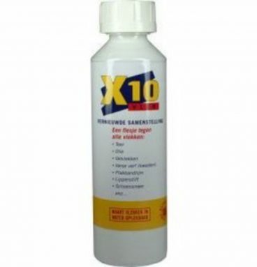 X 10 Vlekkenmiddel 250 ml