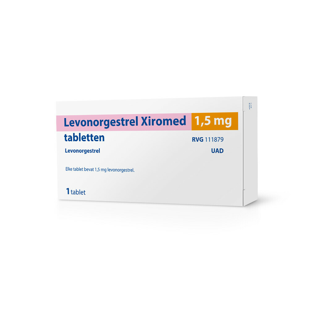 Xiromed Levonorgestrel Noodanticonceptie 1 tablet