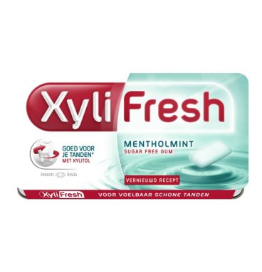 3x Xylifresh Kauwgom Mentholmint