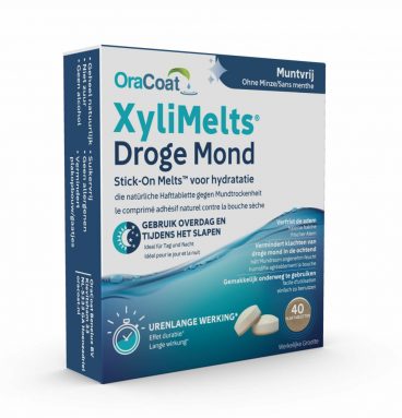 2x Xylimelts voor Droge Mond 40 stuks