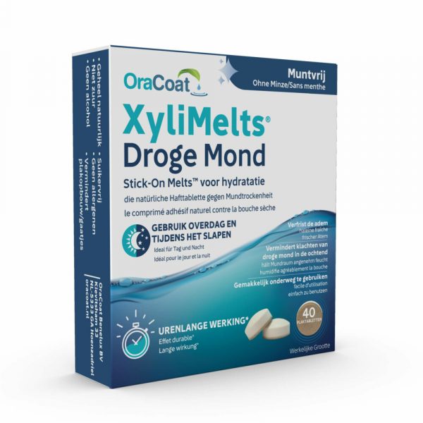 2x Xylimelts voor Droge Mond 40 stuks