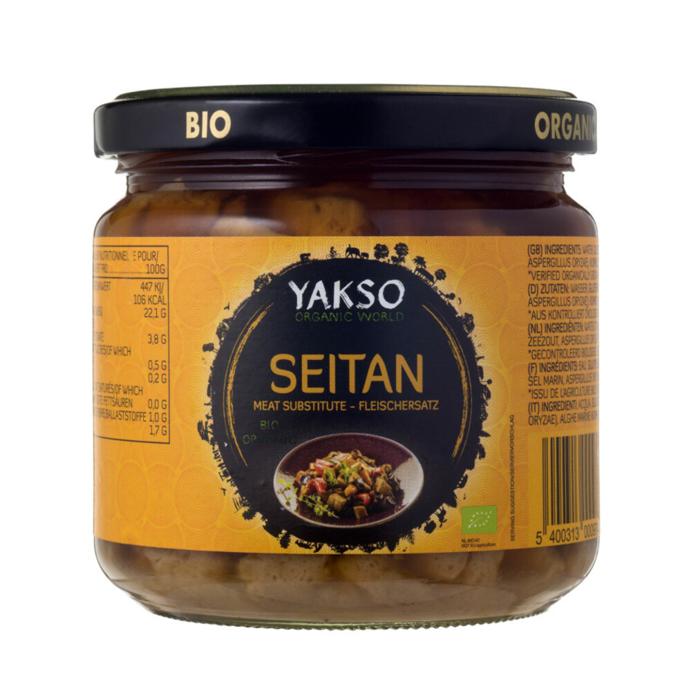 3x Yakso Seitan Bio 330 gr