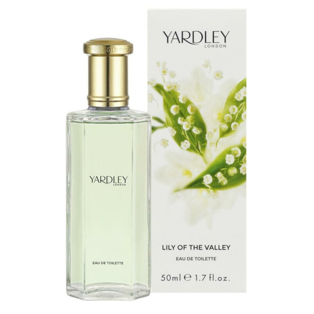 Yardley Lily Of The Valley Eau De Toilette Spray 50 ml