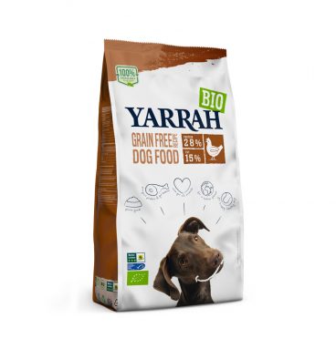 Yarrah Bio Hondenvoer Graanvrij Kip - Vis 10 kg