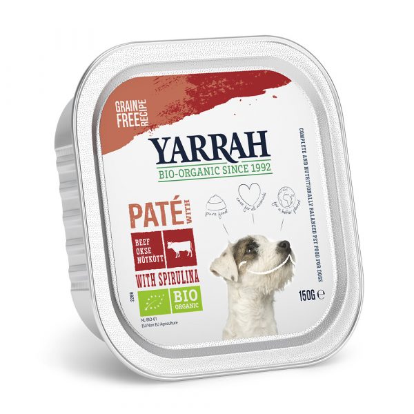 Yarrah Bio Hondenvoer Paté Rund - Kip 150 gr