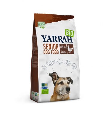 Yarrah Bio Hondenvoer Senior Kip 10 kg