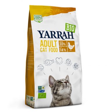 Yarrah Bio Kattenvoer Adult Kip 2