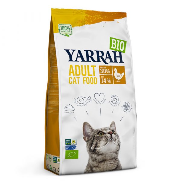 Yarrah Bio Kattenvoer Adult Kip 2