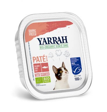 Yarrah Bio Kattenvoer Paté Zalm 100 gr