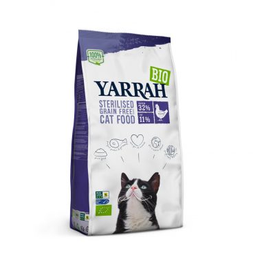 6x Yarrah Biol Kattenvoer Sterilised 700 gr