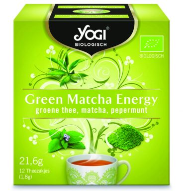 3x Yogi Green Matcha Energy Biologisch 12 stuks