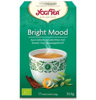 6x Yogi tea Bright Mood Biologisch 17 stuks