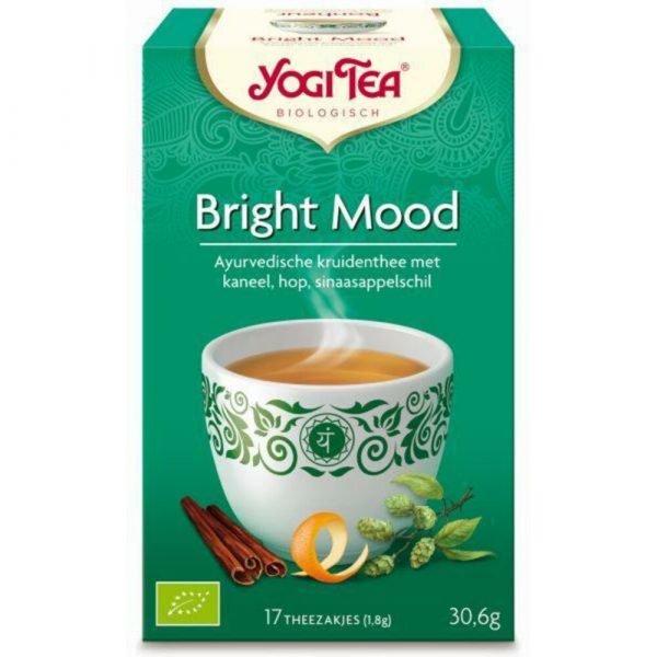 6x Yogi tea Bright Mood Biologisch 17 stuks