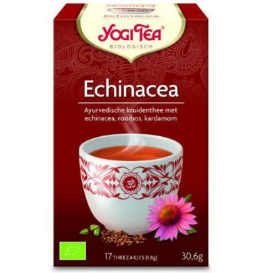 3x Yogi tea Echinacea Biologisch 17 stuks