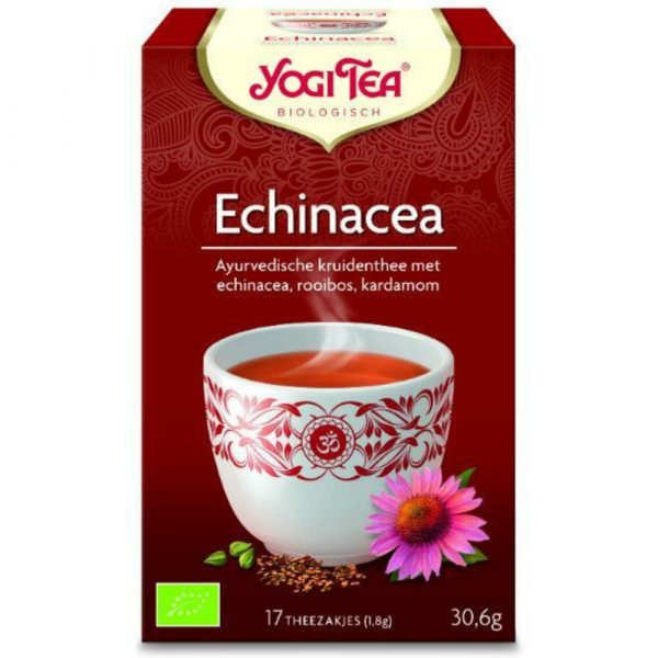 3x Yogi tea Echinacea Biologisch 17 stuks