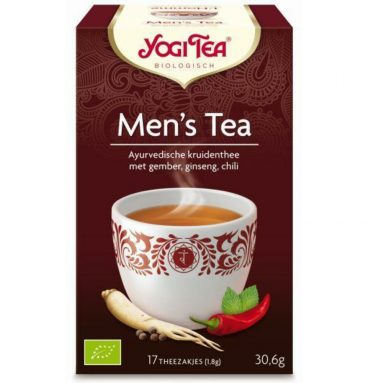 6x Yogi tea Mens Tea Biologisch 17 stuks