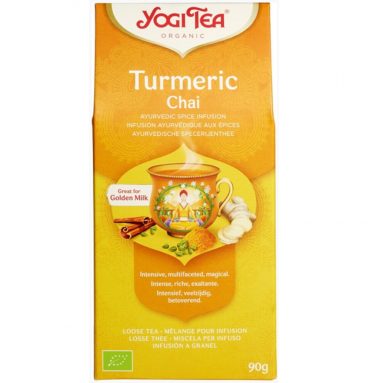 8x Yogi tea Turmeric Chai Bio 90 Gr