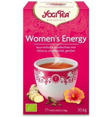 6x Yogi tea Womens Energie Biologisch 17 stuks