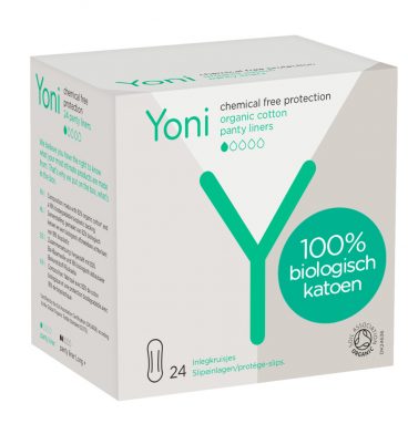 Yoni Biologisch Katoenen Inlegkruisjes Light 24 stuks