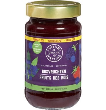 3x Your Organic Nature Bio Jam Bosvruchten 375 gr