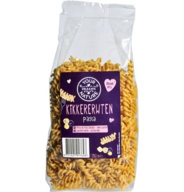 3x Your Organic Nature Kikkererwt Pasta Bio 250 gr