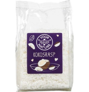 3x Your Organic Nature Kokosrasp Bio 150 gr