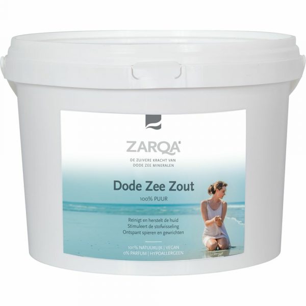 Zarqa 100% Dode Zeezout 5 kg