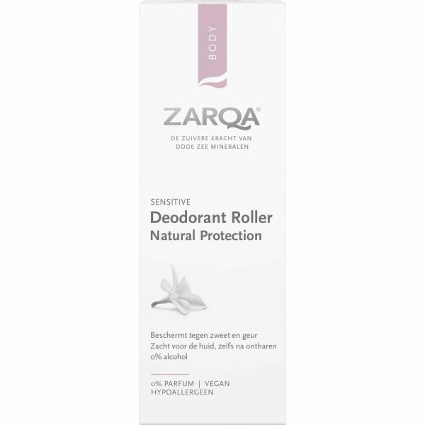 3x Zarqa Deodorant Roller Sensitive 50 ml