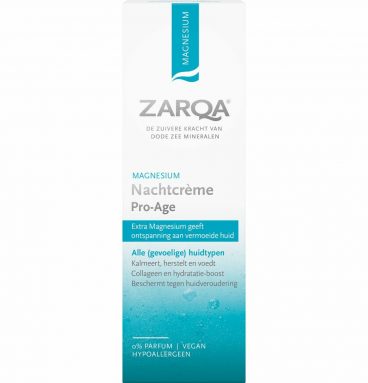 3x Zarqa Nachtcreme Pro-age Magnesium 50 ml