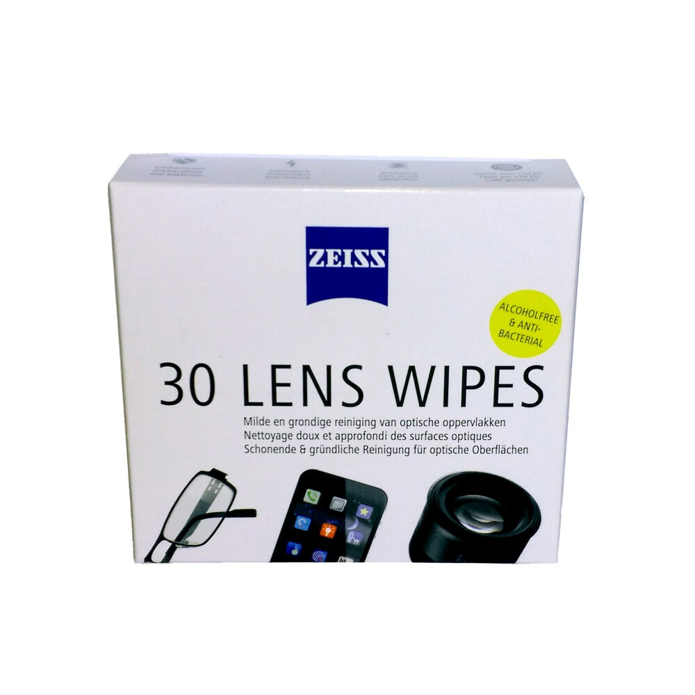 4x Zeiss Lens Wipes 30 stuks