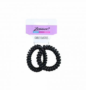 Zenner Cable Elastics Zwart 2 stuks