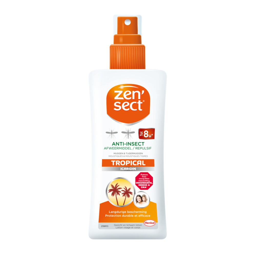 2x Zensect Skin Protect Lotion Tropical 100 ml