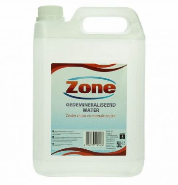 Zone Gedemineraliseerd Water 5 liter