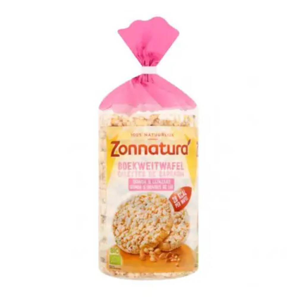 4x Zonnatura Boekweitwafels met Quinoa Biologisch 100 gr