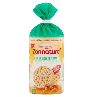 3x Zonnatura Kikkererwtenwafel Biologisch 100 gr